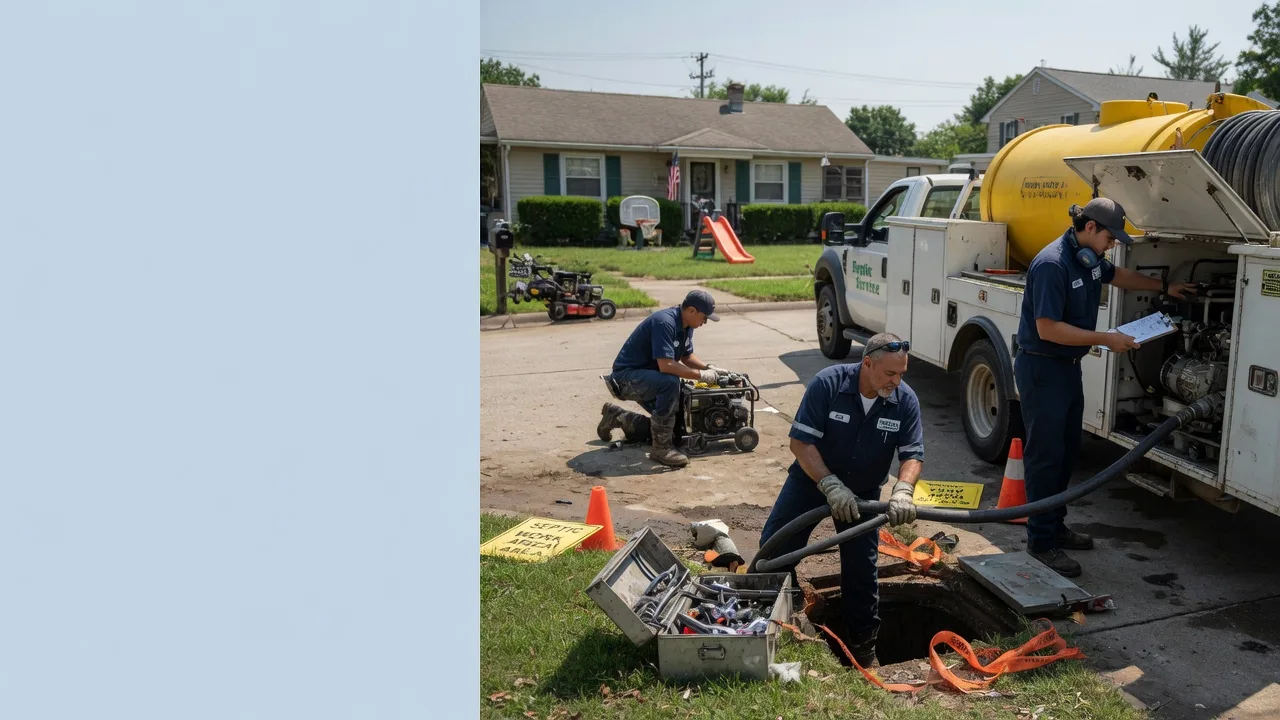 Septic Tank Pumping in Valencia, PA near me